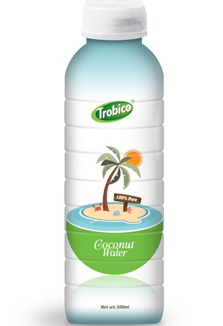Coconut water 500ml pet bottle